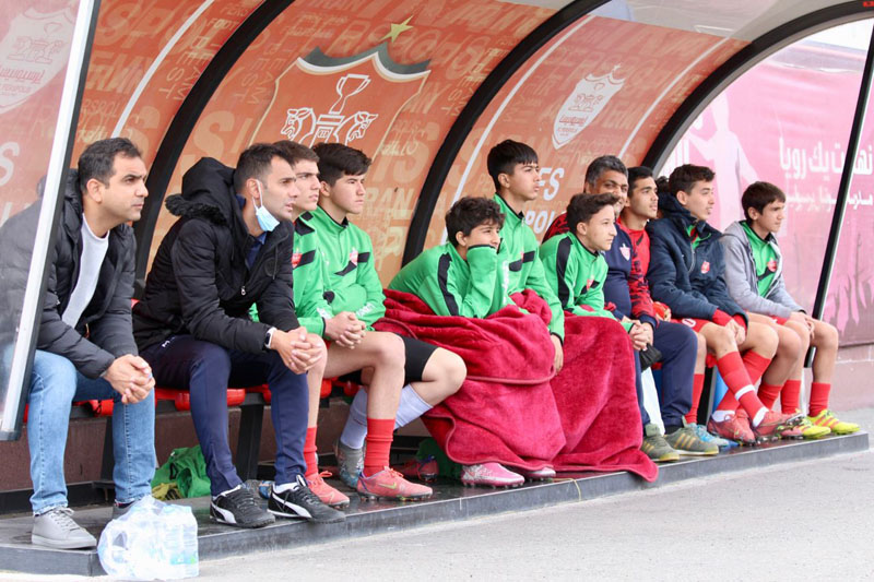 گزارش تصویری دیدار نونهالان پرسپولیس - نونهالان فراز گستر - 14 اسفند 1400